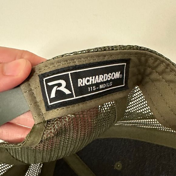 NWOT TECOVAS Trucker Hat Snapback in Sage Green - Picture 8 of 9